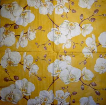 122 Orchids - 3-ply (orange) - Ihr